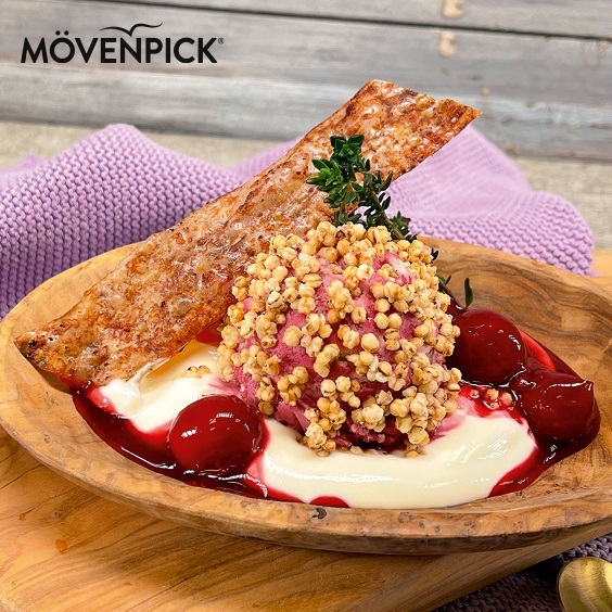 Veganes Moevenpick Rezept Fruity Crisp